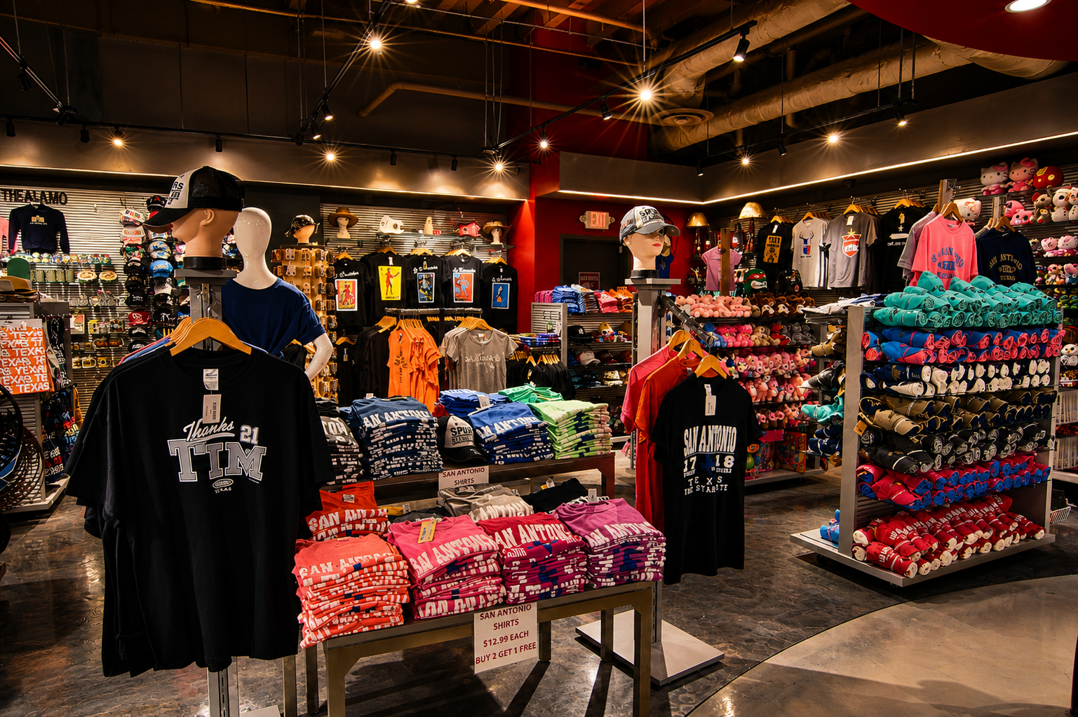 Time Out 704 apparel interior